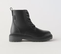 Кожаные ботинки ZARA. Размеры 33, 35, 36