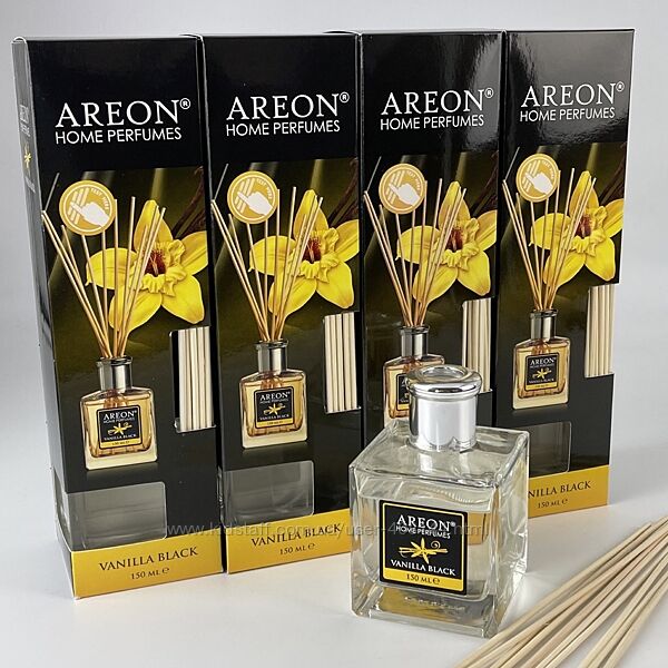 Аромадифузор повітря Areon Home Perfume LUX Vanilla Black 150 ml