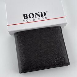 Гаманець чоловічий шкіряний Bond 519-286 темно-коричневий