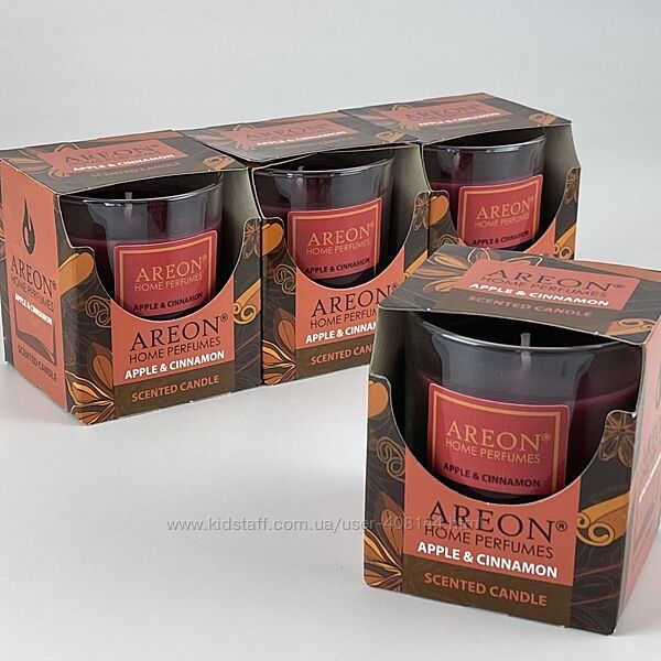 Ароматична свічка Areon Apple & Cinnamon