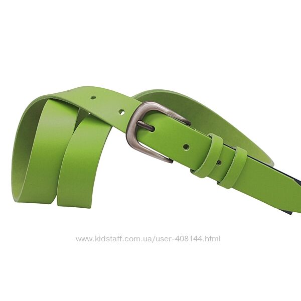 Ремінь жіночий шкіряний Кремінь 05.30.00.148 салатовий