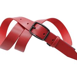 Ремінь жіночий шкіряний Кремінь 05.30.00.159 червоний