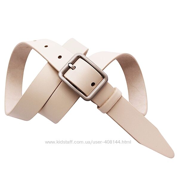 Ремінь жіночий шкіряний Кремінь 05.30.00.166 молочний