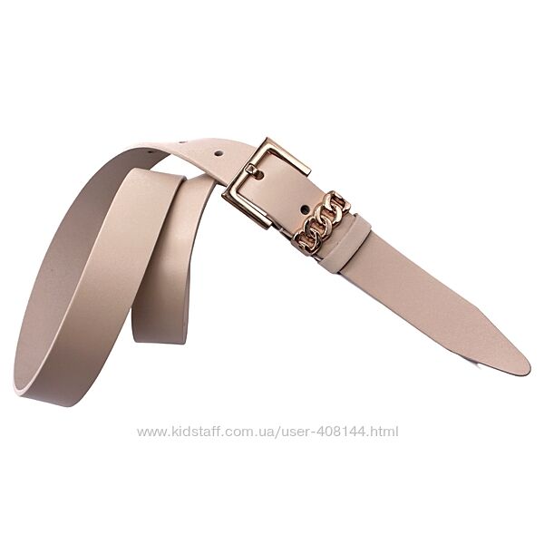 Ремінь жіночий шкіряний Кремінь 05.30.00.216 молочний