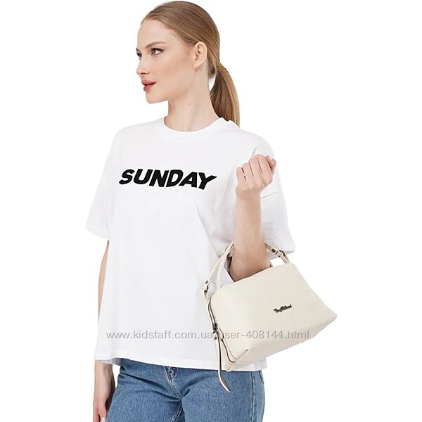 Сумка жіноча шкіряна Tony Bellucci 0228-201 молочна