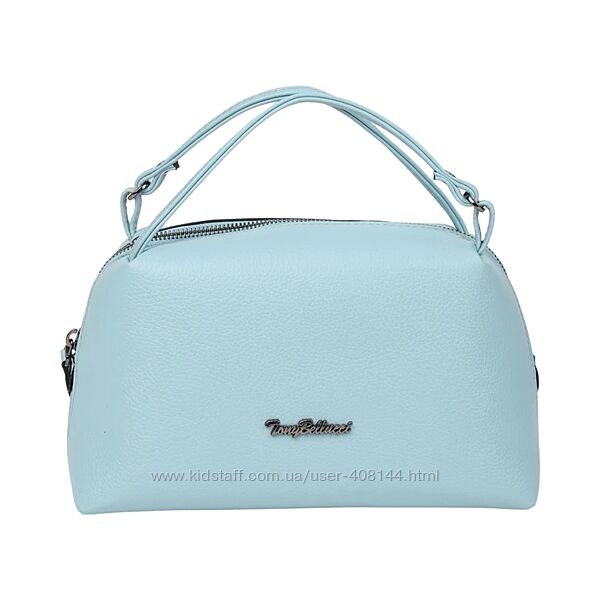 Сумка жіноча шкіряна Tony Bellucci 0228-210 світло-блакитна