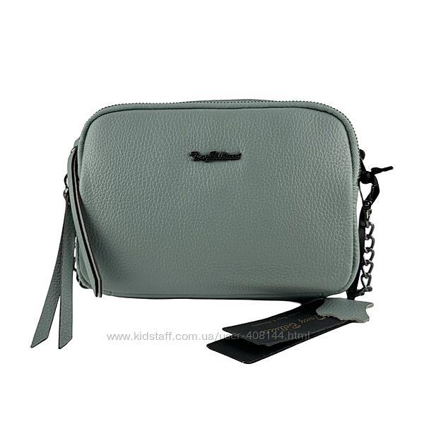 Сумка жіноча шкіряна Tony Bellucci 0602-207 фісташкова