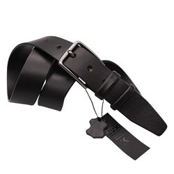 Ремінь чоловічий шкіряний Кремінь 01407703 Флоренція чорний