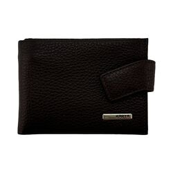 Гаманець-затискач для грошей чоловічий шкіряний Karya 0944-39 темно-коричне