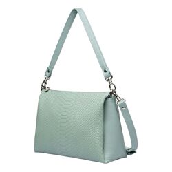 Сумка жіноча шкіряна Vito Torelli 1065 4081/1097 мятна з пітоном