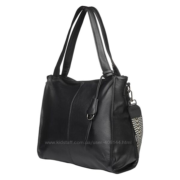  Сумка жіноча шкіряна Bags4Life 2026 чорна