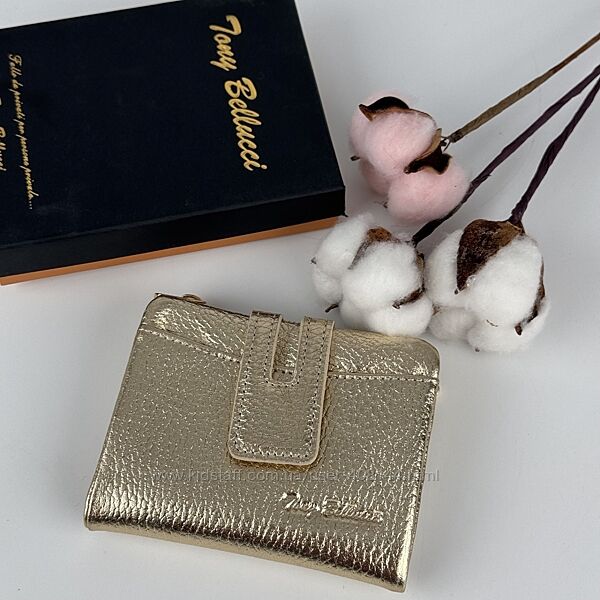 Гаманець жіночий шкіряний Tony Bellucci T898-1035 золотий