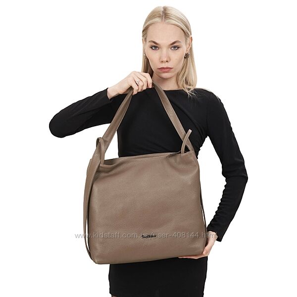 Сумка жіноча шкіряна Tony Bellucci 0342-213 світло-коричнева