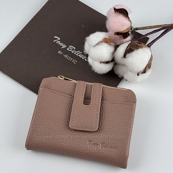 Гаманець жіночий шкіряний Tony Bellucci T898-205 пудровий