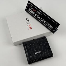 Гаманець жіночий шкіряний Karya 1203-06 чорний