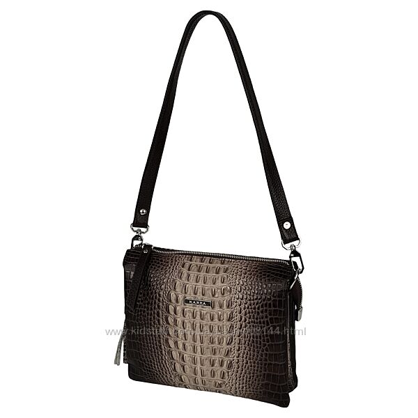 Сумка жіноча шкіряна Karya 3012-562 коричнева