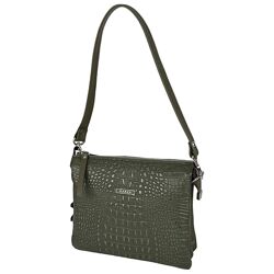 Сумка жіноча шкіряна Karya 3012-634 хакі