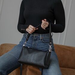 Сумка жіноча шкіряна Vito Torelli 1016 4071/1000 чорна