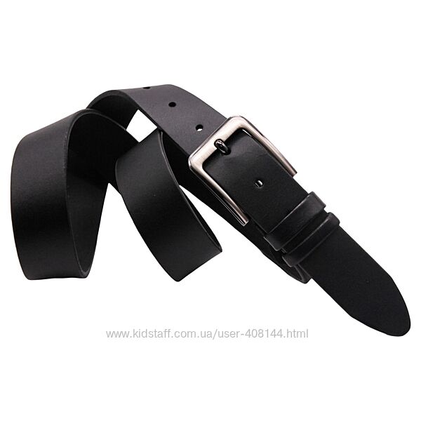 Ремінь чоловічий шкіряний Кремінь 01.40.00.273 чорний