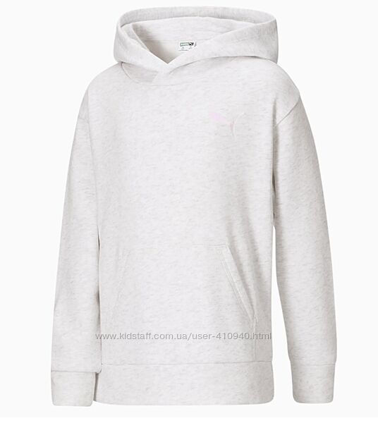 Толстовка на флисе puma junior girls fleece pullover
