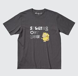Стильная футболка, покемон Псайдак, от uniqlo. Унисекс.