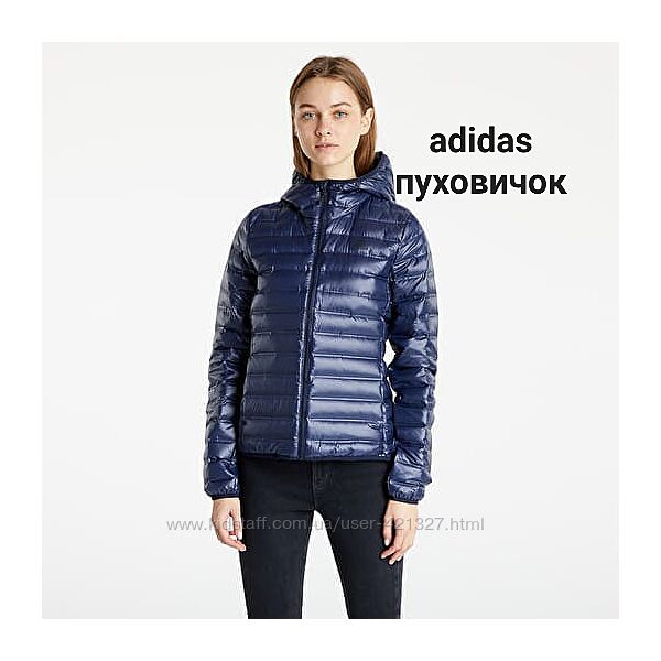 Adidas Куртка демі пуховичок весна/осінь пух