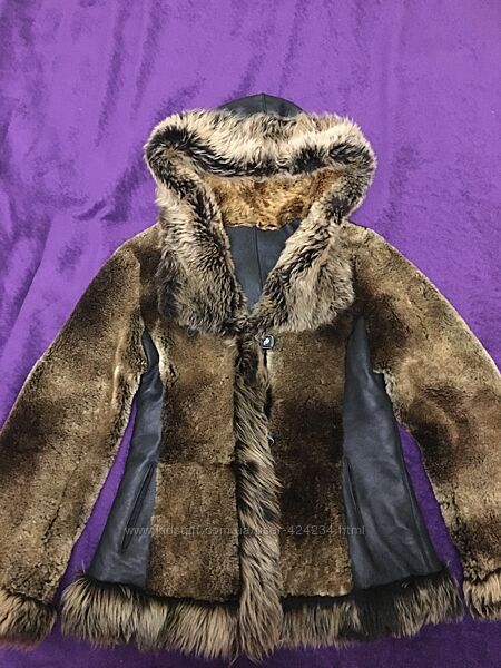 Дубленка натуральная с мехом р. L, б/у