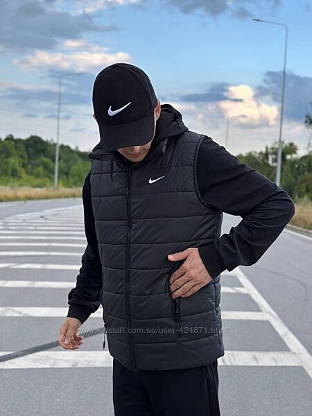  чорна чоловіча жилетка Nike Туреччина s, m, l, xl, xxl, xxl