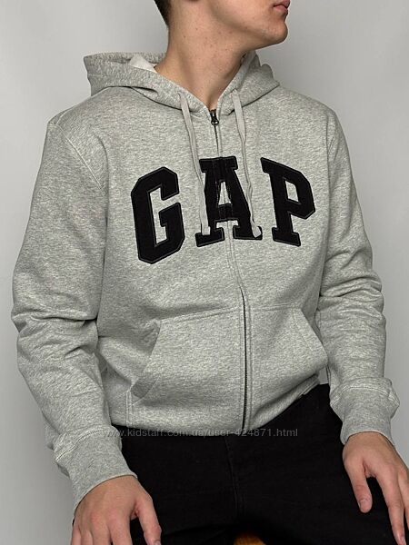 чоловіча зіп кофта, зіпка, толстовка GAP оригінал xxl