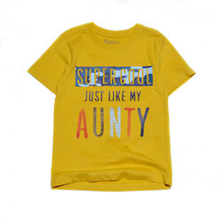 Жовта футболка nutmeg на хлопчика 4-5 років
