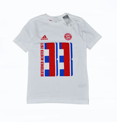 Біла футболка adidas на хлопчика 9-10 років