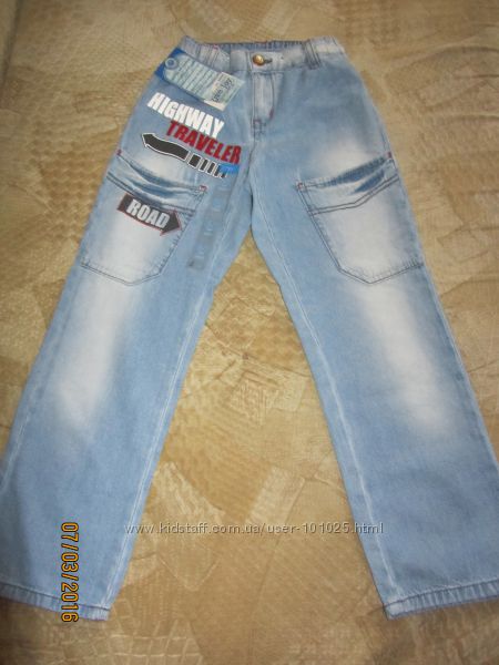 Летние джинсы Gee Jay 6-7 лет 122 рост