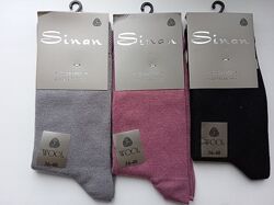 Носки женские из тонкой шерсти и ангоры Sinan