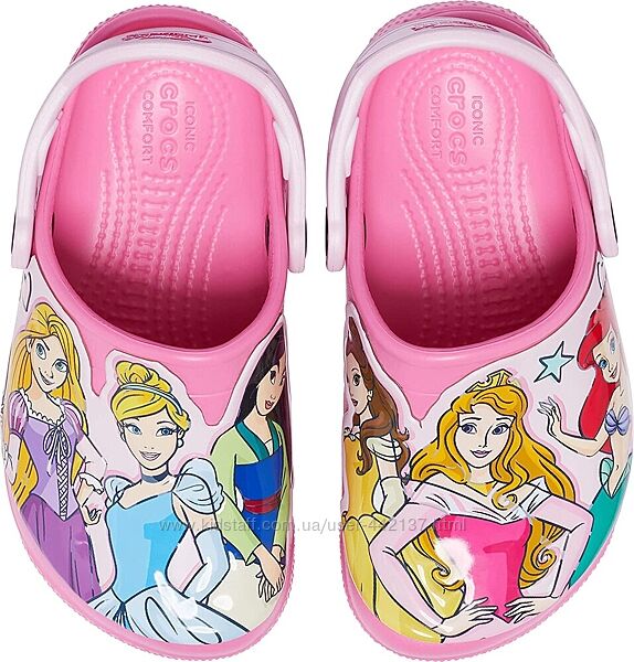 Crocs Disney Princess клоги J3