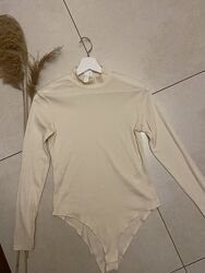 H&M гольф боди рубчик, размер м, s