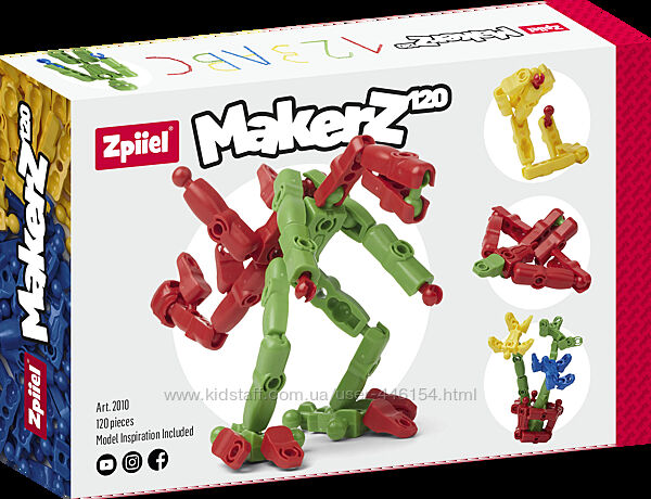 Конструктор Zpiiel Дания серия MakerZ