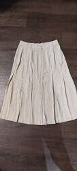 Стильна спідниця світлий беж