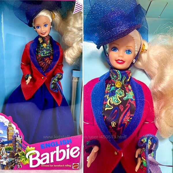 Barbie English колекційна Барбі 90х, Барби