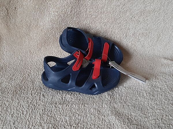 босоніжки сандалі crocs swiftwater р. С 9 25-26 устілка 17 см