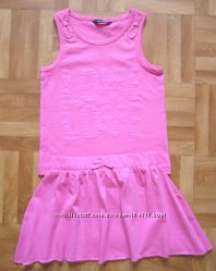 Шикарные комплекты майка шорты юбка на лето р. 86-98 из США и Европы