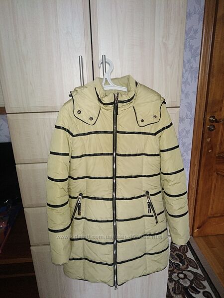 Зимова куртка-пальто на зріст 146 см