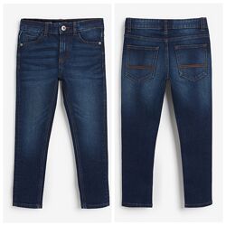 Синие брюки  NEXT , Mango, 152 Б/у