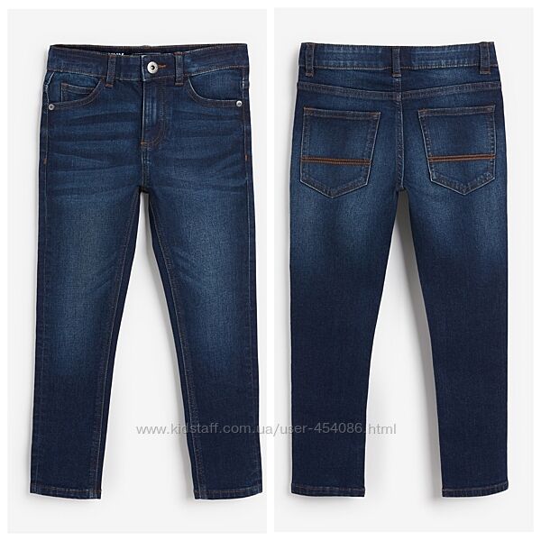 Синие брюки  NEXT , Mango, 152 Б/у