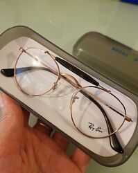 Брендовая оправа RayBan RB 3747 V Panto gold - unisex, original 