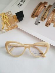 Бежевая брендовая оправа Dolce Gabana  DG3265 3084-original/outlet 