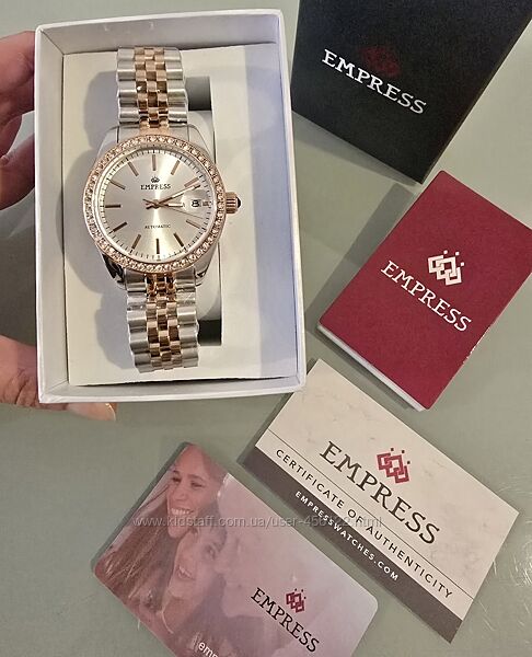 Премиальные женские часы Empress Constance Automatic Original- США