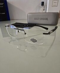 Безободковая  мужская оправа Harley-Davidson HD0810 002  - Original Italy 
