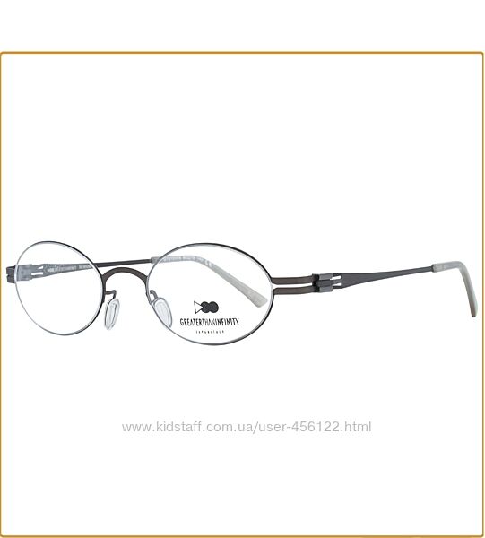Овальная суперлегкая оправа унисекс Greater Than Infiniti GT 015V04- сталь 