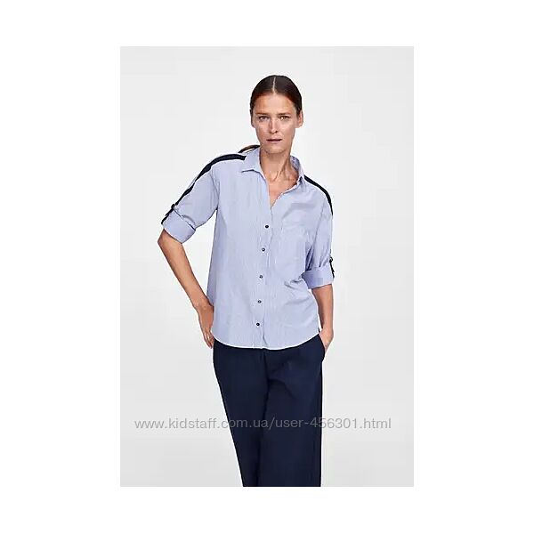 Сорочка р. M Zara стильна блуза жіноча, заміри