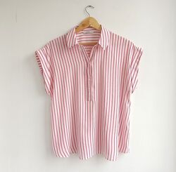 Сорочка р.10 євро р.38 George смугаста рубашка блуза 